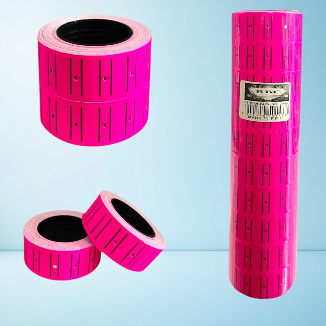 METO ETİKETİ PEMBE RENK 10'LU PAKET
